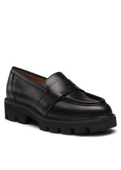Badura Loafersy AMANTEA-E23-28180N Czarny ze sklepu MODIVO w kategorii Półbuty damskie - zdjęcie 180440548