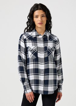 WRANGLER DAMSKA KOSZULA WESTERN SHIRT NAVY 112356488 W513018500 ze sklepu YouNeedit.pl w kategorii Koszule damskie - zdjęcie 180441297