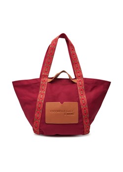 Torebka Coccinelle SXG C-Bounce Canvas E1 SXG 11 01 01 Bordowy ze sklepu eobuwie.pl w kategorii Torby Shopper bag - zdjęcie 180441399