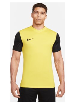 Męska koszulka piłkarska z krótkim rękawem Nike Dri-FIT Tiempo Premier 2 - Żółty ze sklepu Nike poland w kategorii T-shirty męskie - zdjęcie 180441825
