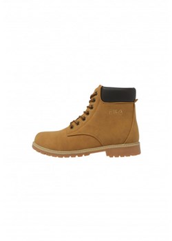 Damskie trapery Fila Maverick Mid - brązowe ze sklepu Sportstylestory.com w kategorii Workery damskie - zdjęcie 180442006