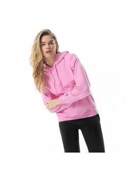 Damska bluza dresowa nierozpinana z kapturem Champion Legacy Hooded Sweatshirt - różowa ze sklepu Sportstylestory.com w kategorii Bluzy damskie - zdjęcie 180442098