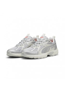 Sneakersy uniseks Puma Milenio Tech - srebrne ze sklepu Sportstylestory.com w kategorii Buty sportowe damskie - zdjęcie 180442147