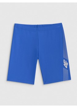 Chłopięce kąpielówki 4F 4FJWSS25USWTM035 - niebieskie ze sklepu Sportstylestory.com w kategorii Kąpielówki chłopięce - zdjęcie 180442386