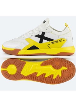 Buty piłkarskie Munich Gresca 2.0 In 3003006 białe ze sklepu ButyModne.pl w kategorii Buty sportowe męskie - zdjęcie 180442518
