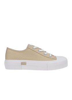 Buty trampki Lee Isla C 50251001 33F beżowe beżowy ze sklepu ButyModne.pl w kategorii Trampki damskie - zdjęcie 180442537