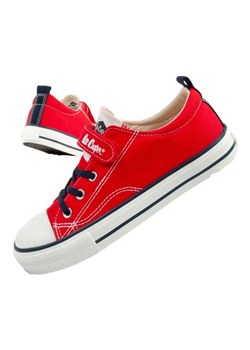 Buty Lee Cooper trampki LCW-25-02-3275K czerwone ze sklepu ButyModne.pl w kategorii Trampki dziecięce - zdjęcie 180442565