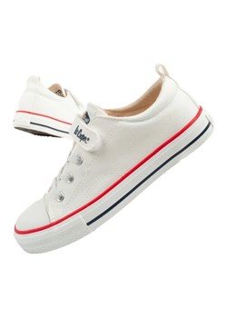 Buty trampki Lee Cooper LCW-25-02-3276K białe ze sklepu ButyModne.pl w kategorii Trampki dziecięce - zdjęcie 180442566