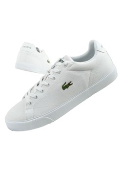 Buty Lacoste Lerond Set 125 1 M 749CMA000521G białe ze sklepu ButyModne.pl w kategorii Trampki męskie - zdjęcie 180442586