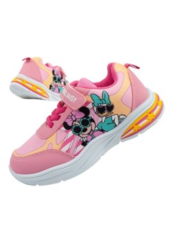 Buty Leomil Jr DM011005 różowe ze sklepu ButyModne.pl w kategorii Buty sportowe dziecięce - zdjęcie 180442588