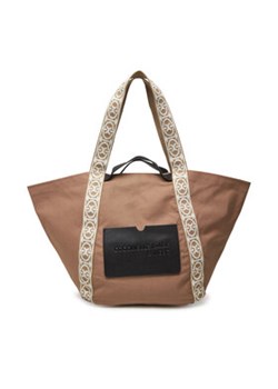 Coccinelle Torebka SXG C-Bounce Canvas E1 SXG 11 01 01 Brązowy ze sklepu MODIVO w kategorii Torby Shopper bag - zdjęcie 180442958