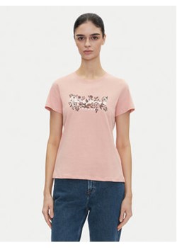 Pepe Jeans T-Shirt Rosalind PL506034 Różowy Regular Fit ze sklepu MODIVO w kategorii Bluzki damskie - zdjęcie 180443486