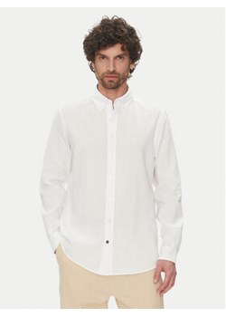 Hechter Paris Koszula 60356 151600 Biały Regular Fit ze sklepu MODIVO w kategorii Koszule męskie - zdjęcie 180443589