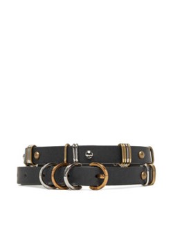 PINKO Pasek Damski Cerise H1.5 Belt 20251 PLT01 104587 A2BA Czarny ze sklepu MODIVO w kategorii Paski damskie - zdjęcie 180443595