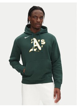 Nike Bluza NKDK-3EY-FZ-CKX Zielony Regular Fit ze sklepu MODIVO w kategorii Bluzy męskie - zdjęcie 180443655