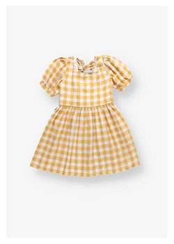 Marks &amp; Spencer Sukienka w kolorze musztardowo-białym ze sklepu Limango Polska w kategorii Sukienki dziewczęce - zdjęcie 180444995