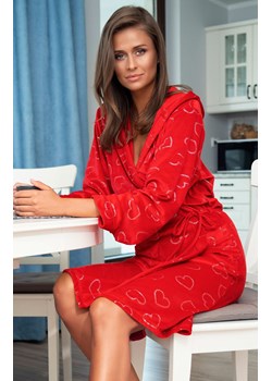 Eliksir szlafrok damski dł.ręk., Kolor czerwony, Rozmiar M, Italian Fashion - id: 155149 - marki Italian Fashion - 180445269 Eliksir szlafrok damski dł.ręk., Kolor czerwony, Rozmiar M, Italian Fashion ze sklepu Intymna w kategorii Szlafroki damskie - zdjęcie 180445269