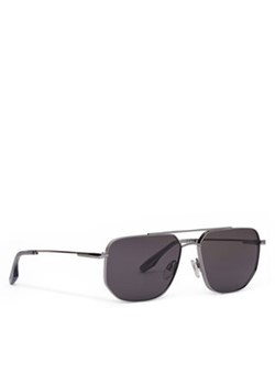 Trussardi Okulary przeciwsłoneczne TSM3014 Srebrny ze sklepu MODIVO w kategorii Okulary przeciwsłoneczne męskie - zdjęcie 180445715
