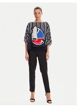 Joseph Ribkoff Bluzka 251180 Granatowy Relaxed Fit ze sklepu MODIVO w kategorii Bluzki damskie - zdjęcie 180445839