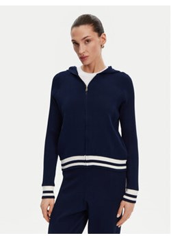 Fracomina Kardigan FJ25ST7003K41601 Granatowy Regular Fit ze sklepu MODIVO w kategorii Swetry damskie - zdjęcie 180445888