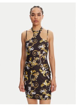Versace Jeans Couture Sukienka koktajlowa 78HAO914 Czarny Slim Fit ze sklepu MODIVO w kategorii Sukienki - zdjęcie 180445907