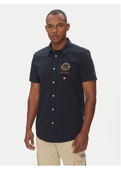 Aeronautica Militare Koszula 251CA1285CT3288 Granatowy Regular Fit ze sklepu MODIVO w kategorii Koszule męskie - zdjęcie 180446195