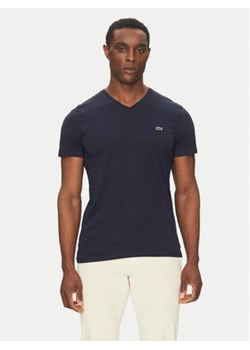 Lacoste T-Shirt TH6710 Granatowy Regular Fit ze sklepu MODIVO w kategorii T-shirty męskie - zdjęcie 180446305