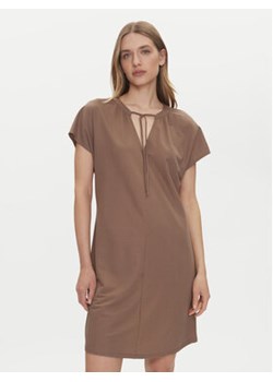 ONLY Sukienka codzienna Jany 15351683 Brązowy Relaxed Fit ze sklepu MODIVO w kategorii Sukienki - zdjęcie 180446345