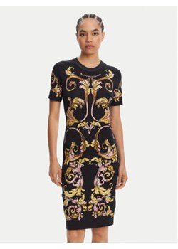 Versace Jeans Couture Sukienka codzienna 78HAO9P9 Czarny Slim Fit ze sklepu MODIVO w kategorii Sukienki - zdjęcie 180446447