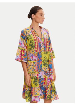 Iconique Sukienka letnia IC25-124 Kolorowy Relaxed Fit ze sklepu MODIVO w kategorii Sukienki - zdjęcie 180446739