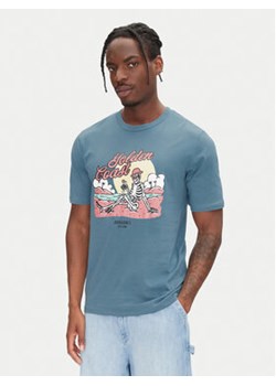 Jack&Jones T-Shirt Eljah 12268472 Niebieski Relaxed Fit ze sklepu MODIVO w kategorii T-shirty męskie - zdjęcie 180447017