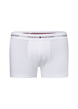Tommy Hilfiger Obcisłe bokserki pakowane po 3 szt. Mężczyźni Bawełna biały jednolity ze sklepu vangraaf w kategorii Majtki męskie - zdjęcie 180447128