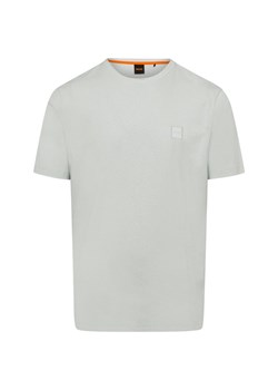 BOSS Orange Koszulka męska - Tales Mężczyźni Bawełna miętowy jednolity ze sklepu vangraaf w kategorii T-shirty męskie - zdjęcie 180447168