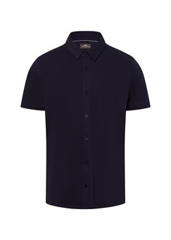 Fynch-Hatton Męska koszulka polo Mężczyźni Bawełna granatowy jednolity ze sklepu vangraaf w kategorii T-shirty męskie - zdjęcie 180447275