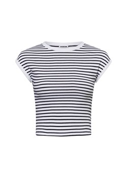 Noisy May Top damski - NMJudy Kobiety Bawełna granatowy w paski - id: 753792-0001-09900 - marki Noisy May - 180447297 Noisy May Top damski - NMJudy Kobiety Bawełna granatowy w paski ze sklepu vangraaf w kategorii Bluzki damskie - zdjęcie 180447297