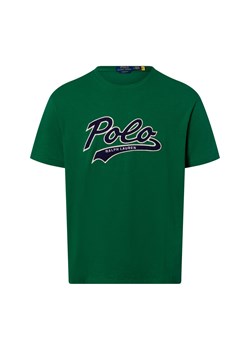 Polo Ralph Lauren Koszulka męska Mężczyźni Bawełna zielony jednolity - id: 757068-0003-09900 - marki Polo Ralph Lauren - 180447345 Polo Ralph Lauren Koszulka męska Mężczyźni Bawełna zielony jednolity ze sklepu vangraaf w kategorii T-shirty męskie - zdjęcie 180447345