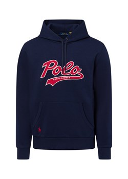 Polo Ralph Lauren Męski sweter z kapturem Mężczyźni granatowy jednolity ze sklepu vangraaf w kategorii Bluzy męskie - zdjęcie 180447356