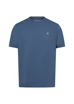 Marc O'Polo Koszulka męska Mężczyźni Bawełna niebieski jednolity ze sklepu vangraaf w kategorii T-shirty męskie - zdjęcie 180447415