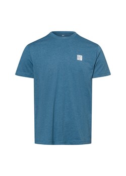 Nils Sundström Koszulka męska Mężczyźni Bawełna niebieski marmurkowy ze sklepu vangraaf w kategorii T-shirty męskie - zdjęcie 180447466