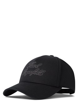 KARL LAGERFELD Czapka męska Mężczyźni czarny jednolity - id: 743129-0001-00001 - marki Karl Lagerfeld - 180447546 KARL LAGERFELD Czapka męska Mężczyźni czarny jednolity ze sklepu vangraaf w kategorii Czapki z daszkiem męskie - zdjęcie 180447546