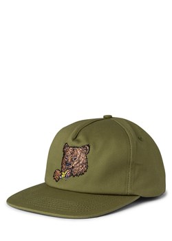 Santa Cruz Czapka męska - Braun Great Outdoors Snapback Mężczyźni Bawełna oliwkowy jednolity ze sklepu vangraaf w kategorii Czapki z daszkiem męskie - zdjęcie 180447616