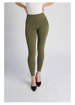Marks & Spencer Legginsy w kolorze khaki - id: 16945954 - marki Marks & Spencer - 180449108 Marks & Spencer Legginsy w kolorze khaki ze sklepu Limango Polska w kategorii Spodnie damskie - zdjęcie 180449108