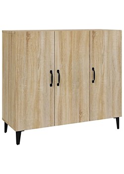 Komoda do salonu w kolorze dąb sonoma Z7-L38 ze sklepu Edinos.pl w kategorii Komody - zdjęcie 180450239