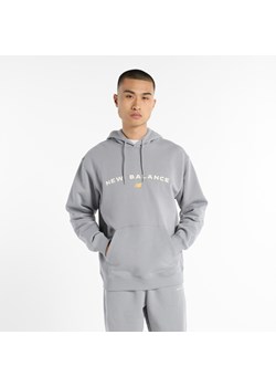 Bluza męska New Balance MT51516YST – szara ze sklepu New Balance Poland w kategorii Bluzy męskie - zdjęcie 180450886