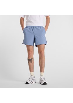 Spodenki męskie New Balance MS51402DUS – niebieskie ze sklepu New Balance Poland w kategorii Spodenki męskie - zdjęcie 180451175