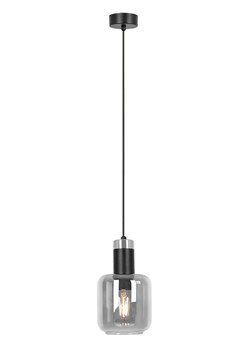 Długa pojedyncza lampa wisząca grafitowa Irota ze sklepu Edinos.pl w kategorii Lampy wiszące - zdjęcie 180452166