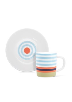 Remember Filiżanka &quot;Positano&quot; ze wzorem do espresso - 80 ml ze sklepu Limango Polska w kategorii Dzbanki i zaparzacze - zdjęcie 180453519