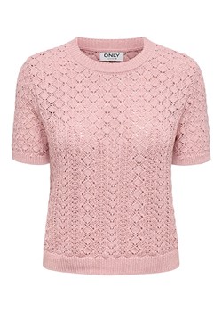 ONLY Sweter w kolorze jasnoróżowym ze sklepu Limango Polska w kategorii Swetry damskie - zdjęcie 180453809