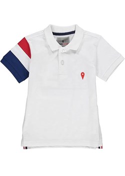 Peak Mountain Koszulka polo w kolorze białym ze sklepu Limango Polska w kategorii T-shirty chłopięce - zdjęcie 180454205