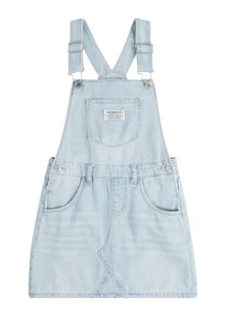 Levi&apos;s Kids Sukienka-ogrodniczka dżinsowa w kolorze błękitnym ze sklepu Limango Polska w kategorii Sukienki dziewczęce - zdjęcie 180455566